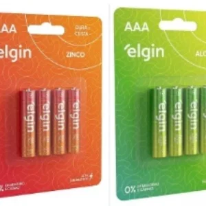 Pilha Aaa Palito (4 Pilhas) Elgin