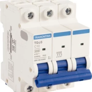 Disjuntor Tripolar 50a 6ka Branco