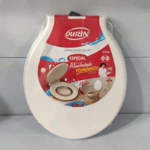 Assento Almofadado Durin Oval Economico Bege