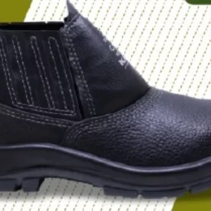 Botina Elastico Preta Bidens. Flex Bico Pp Kadesh