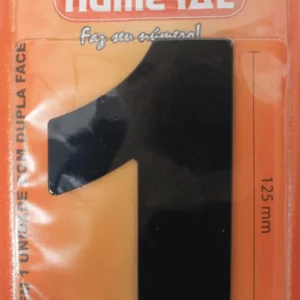 Numero de Residencia Preto 13cm Numeral - Imagem 1