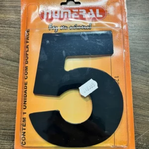 Numero de Residencia Preto 13cm Numeral - Imagem 2