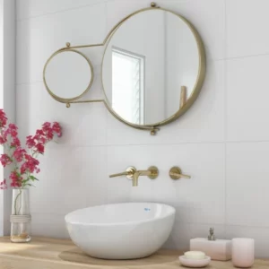 Azulejo 37,4 X 74,4 Branco Neve Mate Ret. a Cecafi Cx 1,95