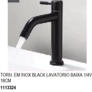 Torn Lavat Baixa Black 1/4v 1113324 Iguatemi