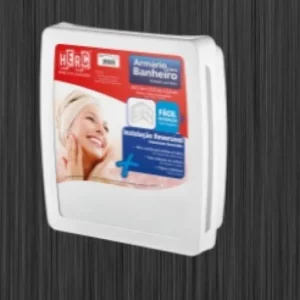 Armario P/ Banheiro Branco Herc