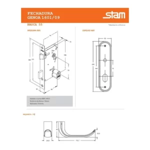 Fechad. Stam Ext. 1601/09 Oxi. - Imagem 4