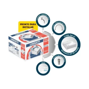 Cuba Combo Apoio Quad Sa-01 Lorenzetti - Imagem 3