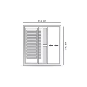 Janela Riobras Aluminio Venz 150x100 A296.1 - Imagem 4