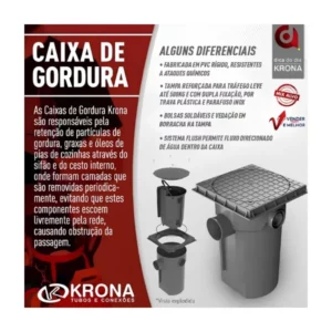 Caixa Gordura Dn300 Krona - Imagem 4