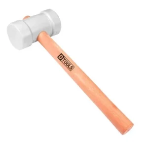 Marreta Borracha 40mm Branco Dtools - Imagem 1