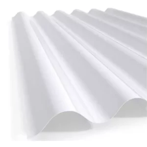 Telha Fibra Vidro Leitosa 1,10 X 2,44