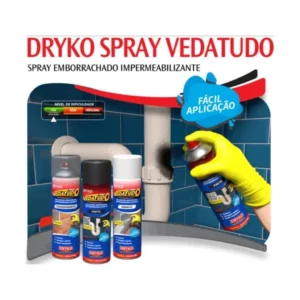 Spray Vedatudo Imperm. Transp. 400ml Dryko - Imagem 5