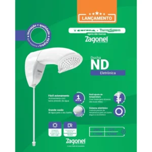 Ducha Eletronica Nd 7700w 220v Zagonel - Imagem 6