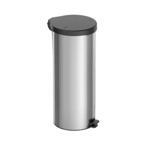 Lixeira Inox C/pedal New 30l - Imagem 1