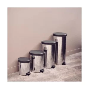 Lixeira Inox C/pedal New 30l - Imagem 3