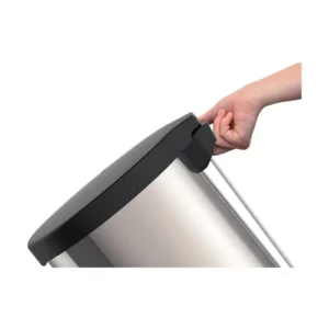 Lixeira Inox C/pedal New 30l - Imagem 5