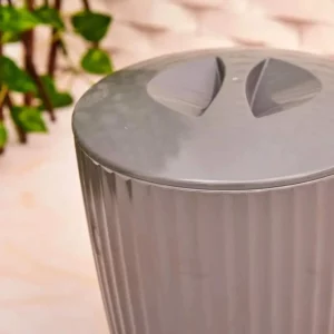 Cesto de Lixo Groove Chumbo - Imagem 4