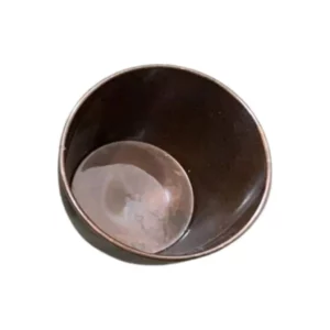 Cachepo Elegance Redondo 03 Cafe Imperial - Imagem 3