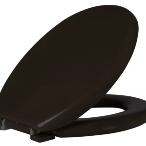 Assento Almofadado Oval Marrom