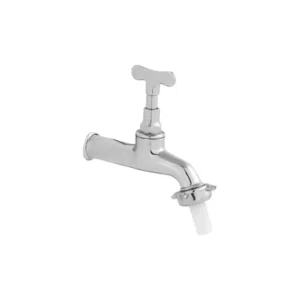 Torneira para Jardim 1130 Curta Cromado 1/2x3/4