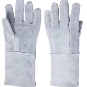 Luva de Mao Vaqueta Mista Couroplus 15cm - Imagem 1