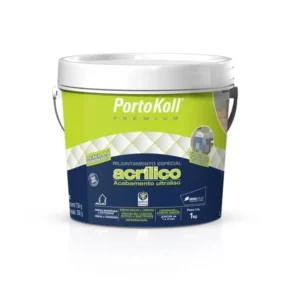 Rejunte Acrilico 1kg Basalto Portokoll