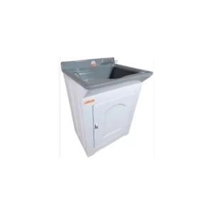 Tanque 38lt Cinza Ref.006 1 Porta Stilofibras - Imagem 1