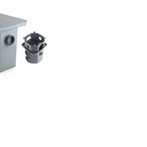 Caixa Gordura 12lt Cinza Roma