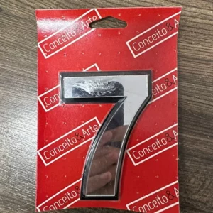 Algarismo Conceito e Arte Es3d 7  10cm - Imagem 1