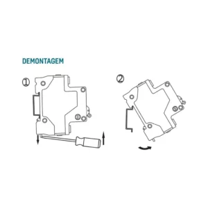 Disjuntor Bipolar 63a Tramontina - Imagem 4