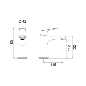Monoc Lavat Balc B 2875 C90 - Imagem 3