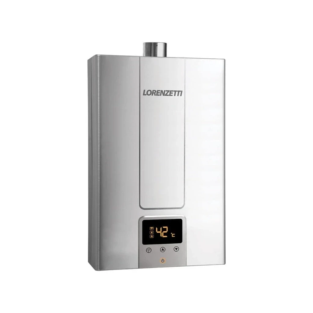 Aquecedor a Gas Digital Inox Lz2000 Glp 7412136 Lorenzetti - REDEMAC