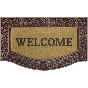 Tapete Fibra de Coco 45x75 Welcome - Imagem 1