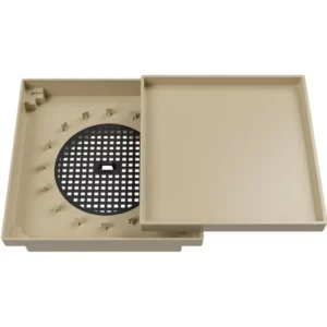 Ralo Oculto Quadrado Univ 15x15 Bege - Imagem 6
