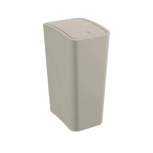 Lixeira Tampa Click Argila - Imagem 1