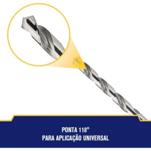 Cj Brocas Aco Rapido Ar 15pcs 1.5-10mm Irwin - Imagem 5