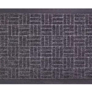 Tapete Fenice Liso 69x39cm Cinza Escuro Mescla