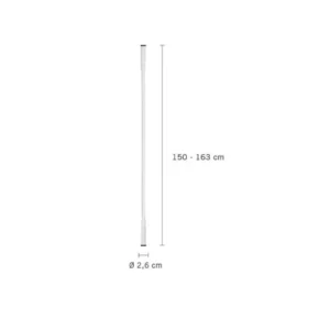 Astra Suporte P/cortina Box 150/163cm - Vce150a - Imagem 3