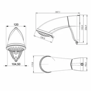 Hydra Ducha Eletr Nd 5500w 127v -dpnd.e.551br - Imagem 5