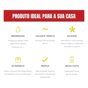 Isolante Termico 1.30m Duralfoil - Rolo 25m2 - Imagem 3