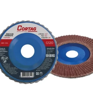 Cortag Desbaste Flap Disc 41/2 G120 - 61647