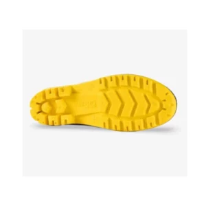 Bota Pvc Preta Sola Amarela Cano Alto N.42 Innpro - Imagem 3