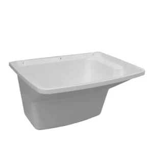 Tanque Pvc 15lt C/ Valvula Branco Durin - Imagem 1