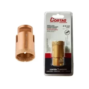 Serra Copo Diamantada P/ Esmerilhadeira 44mm - Imagem 1