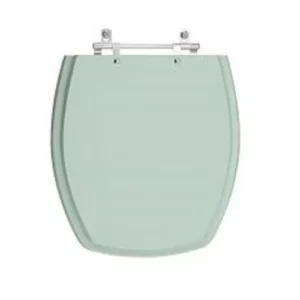 Assento Tondo Laqueado Convencional Verde Acqua/cr