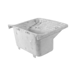 Tanque Plast Grande 40 Litros Branco Marmorizado - Imagem 6