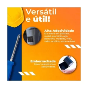 Fita Adesiva Branca 100mm 1,5m Dryko - Imagem 7