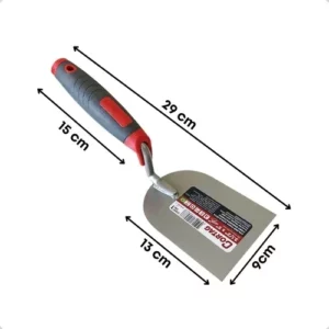 Colher Azulejista 7x5 * Cabo Emborrachado * Cortag - Imagem 4