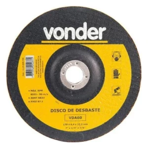Disco Desbaste 7" 6,0mm Vda60 - Imagem 1