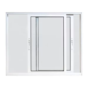 Jan Aluminio 1,20l X 1,20a V.i.correr Branca Mgm